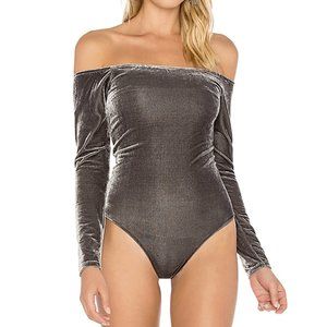 "Privacy Please" SIZE M off shoulder Bodysuit